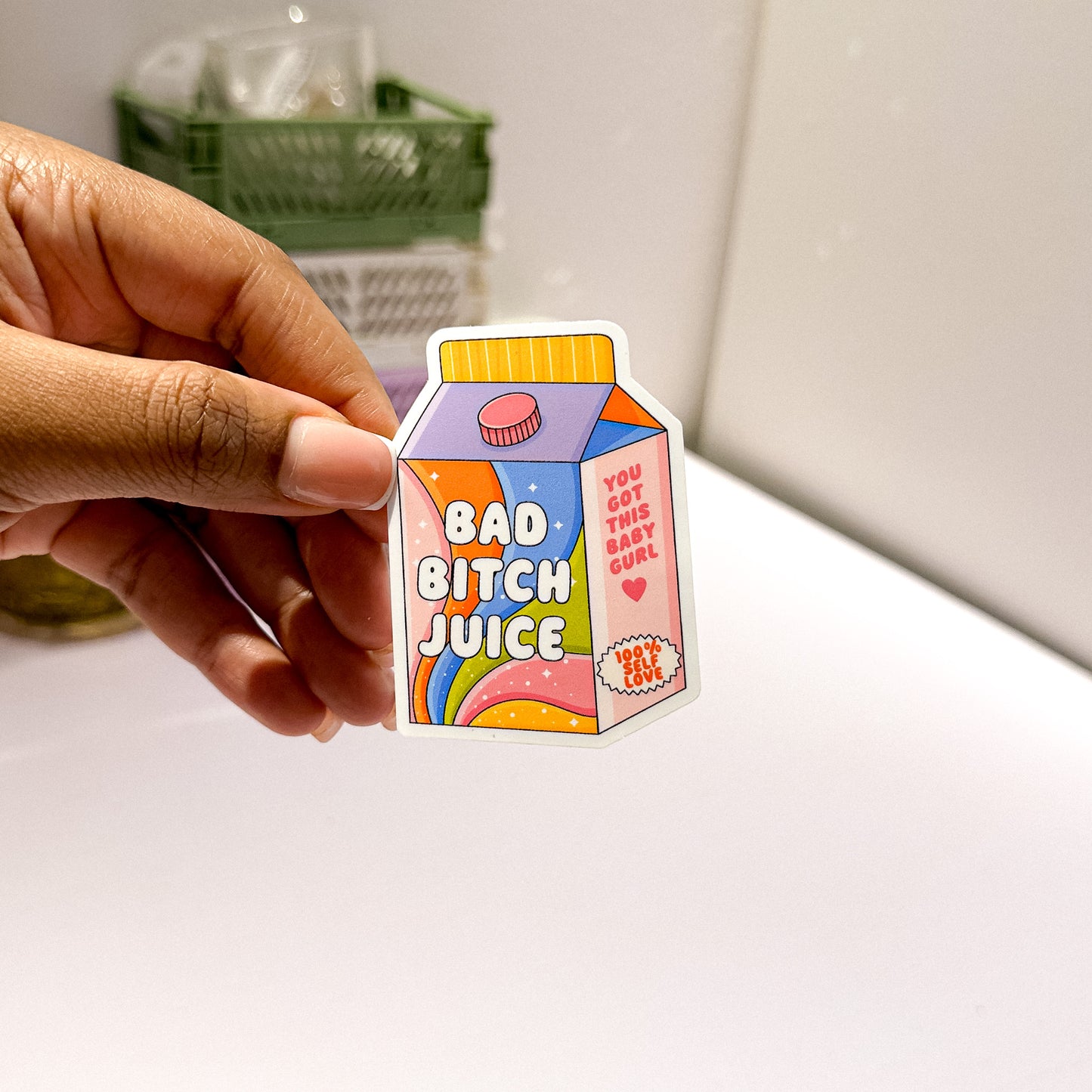 Bad Bitch Juice Sticker